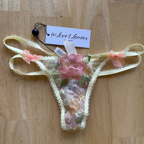 For Love and Lemons Luella Thong - Picture 1 of 2